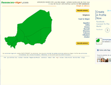 Tablet Screenshot of annonces-niger.com